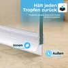 BOOMET Joint de douche 6mm 8mm · 1x100cm · Joint universel Voir les images du produit 4
