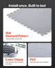 SucceBuy Pavimenti per garage in PVC, confezione da 8 pezzi Anteprima dell’immagine prodotto 3