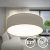 Deckenleuchte Ø30 cm - Stoffschirm, E27 Fassung, 1-flammig, Produktbild-Vorschau 11