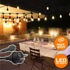 GIRLANDA ŚWIETLNA OGRODOWA Zewnętrzna 10M Żarówki 10+1 LED Podgląd zdjęcia produktu 3