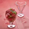 Coupe à glace, coupe à glace en verre, élégante, set de 2 Voir les images du produit 4