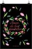 Mr. & Mrs. Panda Bild Mama Tulpen DIN A4 - Geschenk, Produktbild-Vorschau 1