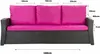 Polster für Polyrattan Sofa 160x60x7cm sitzkissen | Produktbild-Vorschau 2