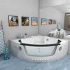 Whirlpool Pool Badewanne  Wanne W05H-TH-SC 140x140cm Produktbild-Vorschau 2
