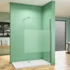 A modern bathroom with a walk-in shower enclosure. Produktbild-Vorschau