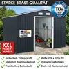 BRAST Gerätehaus Geräteschuppen Metall | 278x323x192 | Produktbild-Vorschau 8
