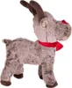 A plush toy reindeer standing on a white background. Podgląd zdjęcia produktu