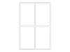 Vielzwecketiketten weiß 52x82 mm Papier matt 128 St. Produktbild-Vorschau 8
