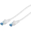 Patchkabel cat6A S/FTP PIMF weiß 1m Produktbild-Vorschau 1