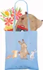 Mr. & Mrs. Panda Shopping Tasche Erzieher Herz - Sky Blue - Produktbild-Vorschau 3