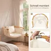 Sekey Hängesessel Hängestuhl Hängeschaukel mit Kissen bis Produktbild-Vorschau 5