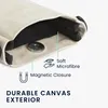 kwmobile Handytasche für Smartphones XXL - 7" - Canvas Produktbild-Vorschau 5
