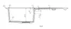Technical drawing of a sink with dimensions. Produktbild-Vorschau