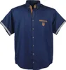 Lavecchia Herren Kurzarmhemd 1128 (Navyblue, 5XL) Produktbild-Vorschau 4