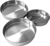IMEX Tepsi plechy 3 ks nerezové kulaté 28/32/36 cm Náhled obrázku produktu 4