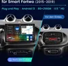 8+256GB Autoradio Carplay dla Smart 453 Fortwo Forfour Podgląd zdjęcia produktu 2