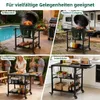 Chariot de barbecue professionnel pour Big Green Egg XL et Voir les images du produit 8