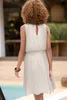 LASCANA Sommerkleid mit Glitzerfäden im Material Produktbild-Vorschau 4