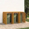 vidaXL Box na 3 koše 210x89x117 cm masivní dřevo akácie Náhled obrázku produktu 4