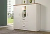 trendteam Wohnen Highboard Shade Andersen Pine weiß 159 x Produktbild-Vorschau 7