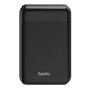 A black Hama power bank is shown against a white background. Náhľad obrázku produktu