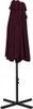 vidaXL Ombrellone con palo in alluminio 460x270 cm Rosso Anteprima dell’immagine prodotto 5