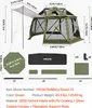 VEVOR Pop-up-Pavillon, 3,96 x 3,96 m, 13-seitiges, Produktbild-Vorschau 8