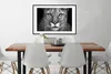 MuchoWow® Gerahmtes Poster Panther - Wildlife - Schwarz - Produktbild-Vorschau 3