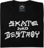 Thrasher Skate And Destroy Kurzarm-t-shirt Schwarz L Herren Produktbild-Vorschau 2
