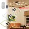 XINZI 60W LED stropní světlo Moderní geometrické stropní Náhled obrázku produktu 1