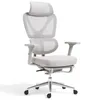 Fotel biurowy ergonomiczny krzesło zagłówek regulacja Podgląd zdjęcia produktu 2