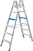 Iller Stufenstehleiter Alu Ergo Plus mit 2x6 Stufen 3,06m Produktbild-Vorschau 2