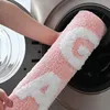 Beiger Badteppich, bunte Badematte, rutschfest, waschbar, Produktbild-Vorschau 6
