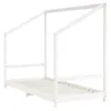 The Living Store Kinderbett Weiß 2x(90x200) cm Massivholz Produktbild-Vorschau 5