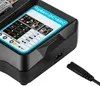 A close-up of a battery charger with an instructional diagram. Produktbild-Vorschau