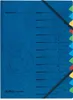 Herlitz Ordnungsmappe A-Z 5001128 12 Fächer blau Produktbild-Vorschau 3
