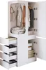 Kleiderschrank 70 x 40 x 170, mit Schubladen und Produktbild-Vorschau 4