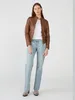 Mustang Lederjacke Blanca Damen cognac 3XL Produktbild-Vorschau 9