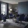 ML-Design Esszimmerstühle drehbar 4er Set Dunkelblau Produktbild-Vorschau 9