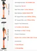 VEVOR jednoruční podpěra, 2 ks, stropní podpěra 40-60 cm, Náhled obrázku produktu 7