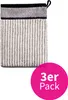 grace grand spa Waschhandschuhe Classic mit Streifen-Muster Produktbild-Vorschau 1
