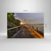Bild auf Leinwand - Leinwandbild - Fußgängerbrücke Himmel Produktbild-Vorschau 3