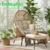 Endorphin Loungesessel Egg Chair Korbsessel für drinnen u. Produktbild-Vorschau 6