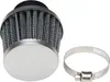 Sport Luftfilter 32 mm Chrom Metall für Motorrad Roller Produktbild-Vorschau 3
