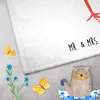Mr. & Mrs. Panda Handtuch Storch - Weiß - Geschenk, Mütter, Produktbild-Vorschau 3