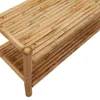Kleiderständer mit Ablagen 103x40x183 cm Bambus Produktbild-Vorschau 8