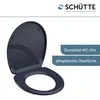 SCHÜTTE Duroplast WC-Sitz ANTHRAZIT, mit Absenkautomatik Produktbild-Vorschau 4