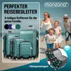 MONZANA® 4tlg Kofferset Schloss Wäsche Organizer Produktbild-Vorschau 5