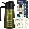 WELLHAUS Olivenölspender & Ölsprüher 2in1 – 470 ml Glas Produktbild-Vorschau 1