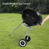 Sunjas Holzkohlegrill Kugelgrill Rundgrill CA-20 Deckel Produktbild-Vorschau 8